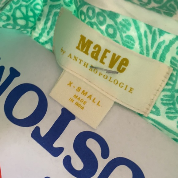 Maeve By Anthropologie Top Size XS - Picture 3 of 4